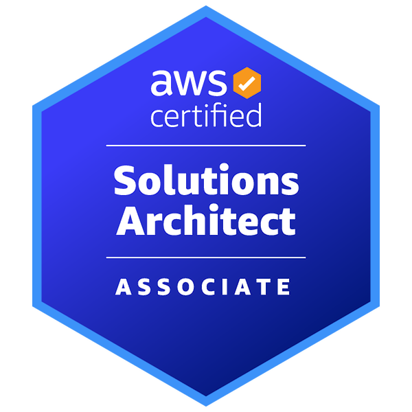 AWS Solutions Architect - Associate Badge