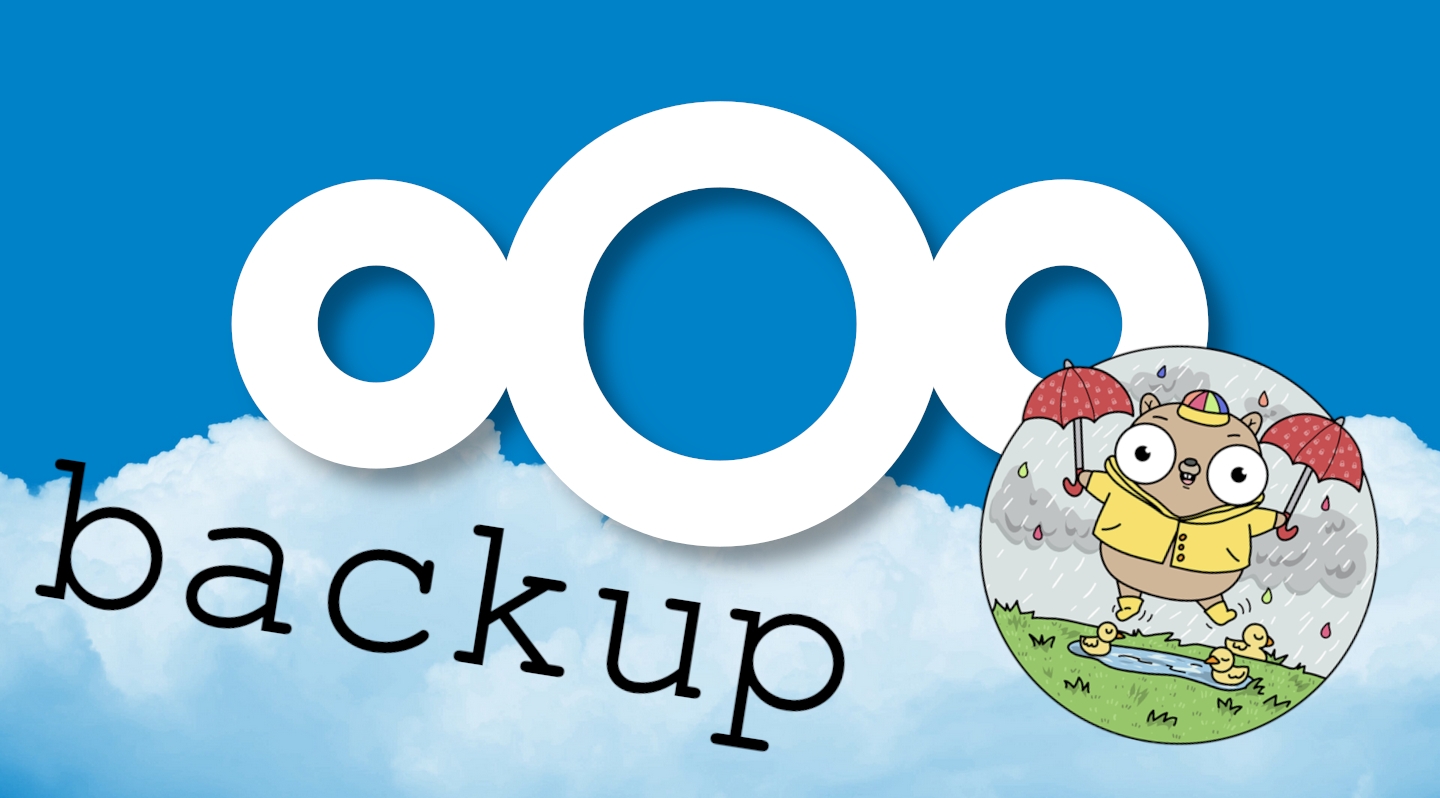 Nextcloud backup pt. 1